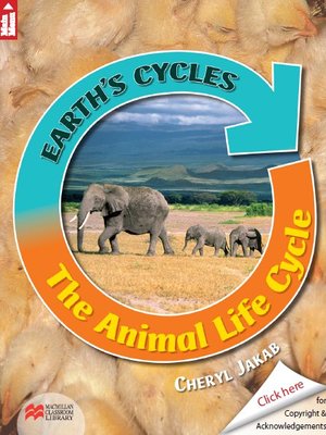 cover image of Earth's Cycles: The animal life cycle